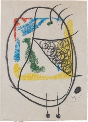 Lot 113 - Joan Miró LES ESSÈNCIES DE LA TERRA (M. 582;...