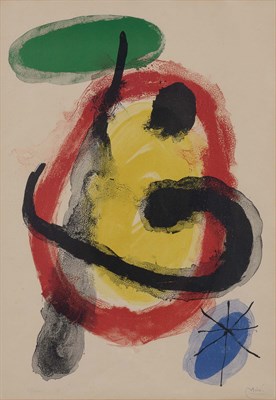 Lot 128 - Joan Miró EXPOSITION PEINTURES MURALES (M....