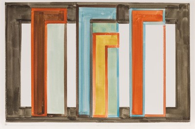 Lot 66 - David Novros American. b. 1941 Untitled,...