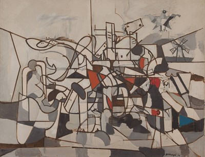 Lot 117 - Robert Goodnough American, 1917-2010...