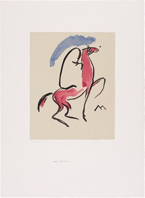 Lot 102 - Kees van Dongen (1877-1968) CAVALIER ARABE...