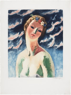 Lot 53 - Kees van Dongen (1877-1968) CÉRÈS (BUSTE DE...