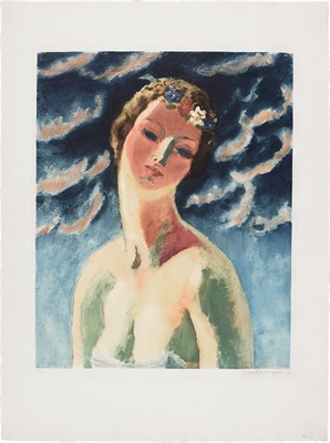 Lot 54 - Kees van Dongen (1877-1968) CÉRÈS (BUSTE DE...
