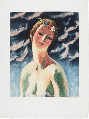 Lot 106 - Kees van Dongen (1877-1968) CÉRÈS (BUSTE DE...