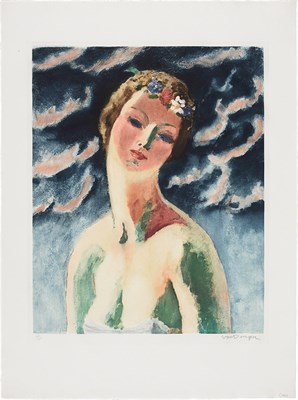 Lot 78 - Kees van Dongen (1877-1968) CÉRÈS (BUSTE DE...