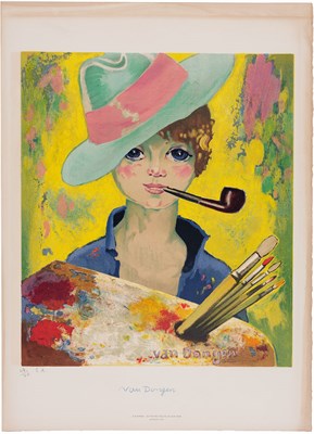 Lot 64 - Kees van Dongen LE BONHEUR (JEAN-MARIE WITH...
