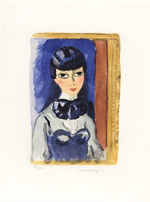 Lot 80 - Kees van Dongen CLAUDINE (MLLE OEUIE DE LYNX)...