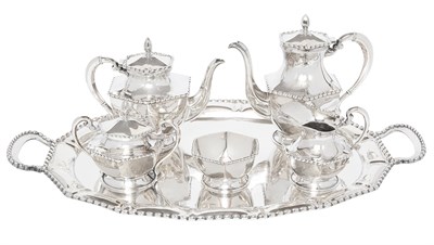 Lot 209 - Mexican Sterling Silver Six-Piece Coffee and...