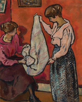 Lot 33 - Louis Valtat French, 1869-1952 Les Couturieres,...