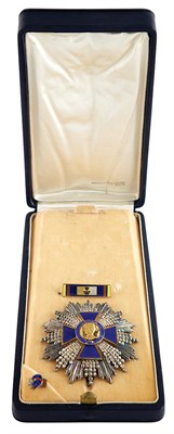 Lot 1085 - Two Medal Group Comprising boxed Order of...