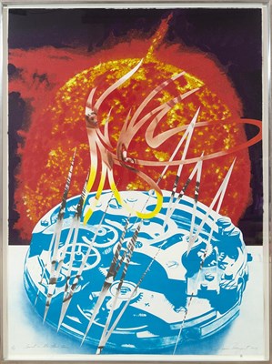 Lot 208 - James Rosenquist SUN SETS ON THE TIME ZONE...