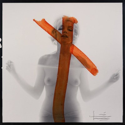 Lot 124 - STERN, BERT (1929-2013) Marilyn Monroe behind...