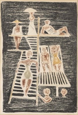 Lot 2114 - Massimo Campigli (1895-1971) IL TRAMPOLINO...