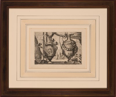 Lot 107 - Le Pautre [URN STUDIES] Six engravings....