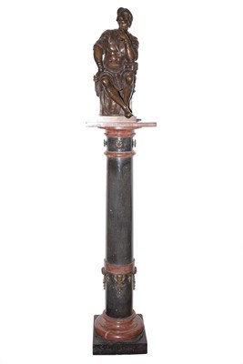 Lot 408 - French Bronze Seated Figure of Lorenzo de...