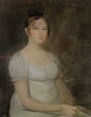 Lot 3 - American School 19th Century Portrait of a...