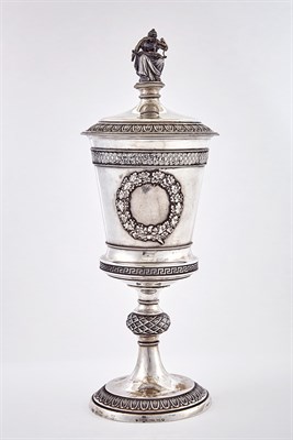 Lot 242 - German Silver Covered Cup SY & Wagner, Berlin,...