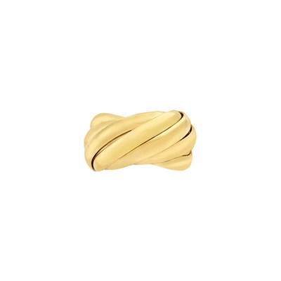 Lot 45 - Gold 'Melody' Nine Band Ring, Tiffany & Co., Paloma Picasso