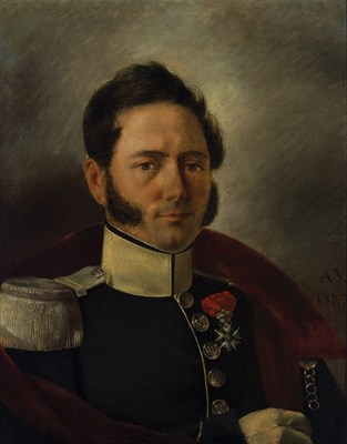Lot 71 - French School 19th Century Portrait of a...