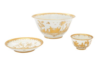 Lot 359 - Meissen Hausmaler Waste Bowl Circa 1725...