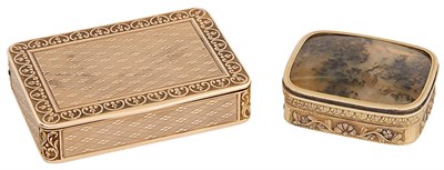 Lot 232 - Continental Varicolored Gold Vinaigrette...