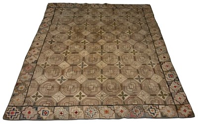 Lot 568 - American Hooked Carpet United States, circa...