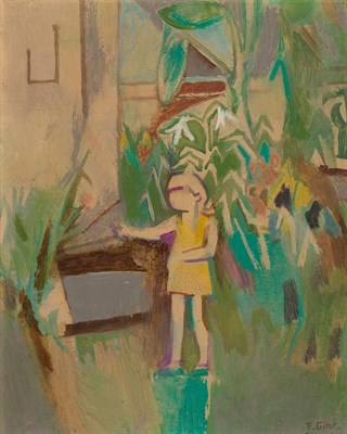 Lot 34 - Francoise Gilot French, b. 1921 Jardin Signed...