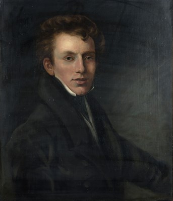 Lot 49 - French School 19th Century Portrait of a Young...