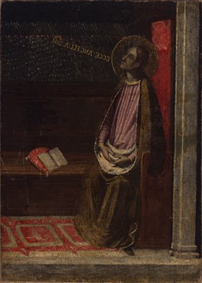 Lot 7 - Spanish School 17th Century The Annunciate...