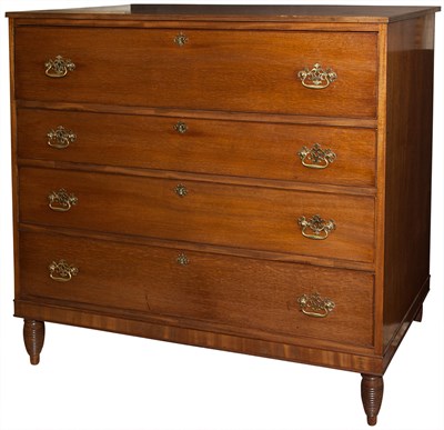 Lot 340 - Georgian Style Mahogany Chest of Drawers...