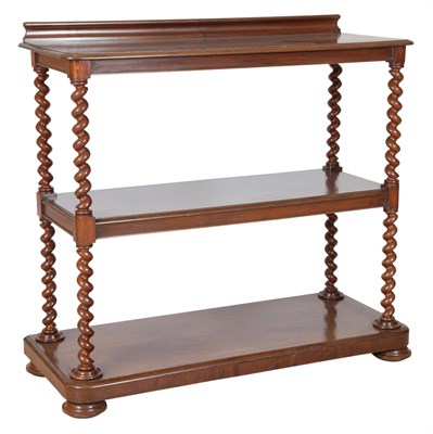Lot 267 - Victorian Style Mahogany Etagere Height 46 1/2...