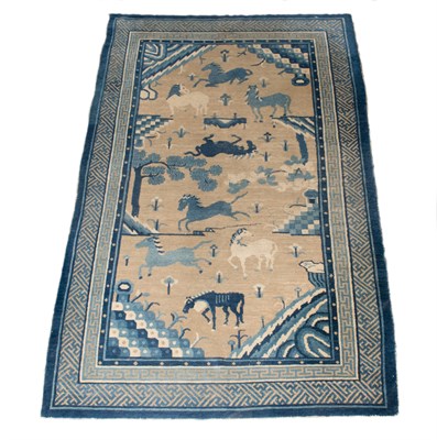 Lot 462 - Chinese Rug China, last quarter of the 19th...
