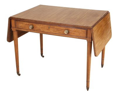 Lot 291 - Georgian Style Mahogany Drop-Leaf Table Height...