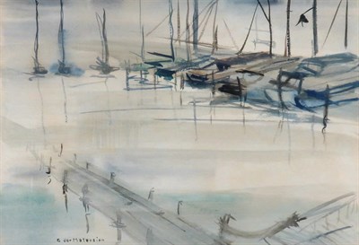 Lot 71 - Edward der Mateosian American, 1914-2006 Boats...