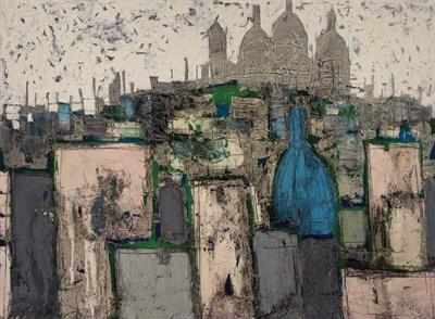 Lot 99 - Claude Venard French, 1913-1999 Sacre Coeur...