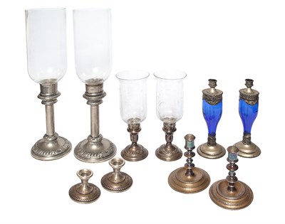 Lot 210 - Group of Five Pairs of Sterling Silver, Silver...