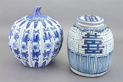 Lot 357 - Group of Chinese Blue and White Porcelain...