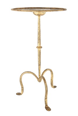 Lot 310 - Hammered Gilt-Metal Guéridon 20th century The...