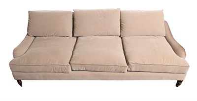 Lot 122 - Upholstered Loose Cushion Sofa Length 7 feet 9...
