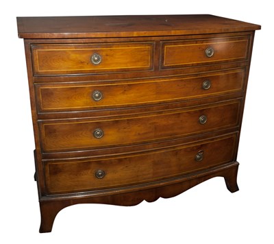 Lot 145 - George III Style Mahogany Chest of Drawers...