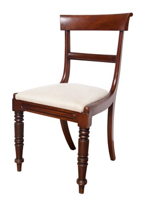 Lot 146 - Regency Style Mahogany Side Chair