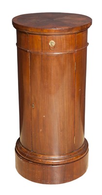 Lot 170 - Empire Style Mahogany Columnar Bedside...