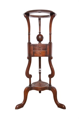 Lot 189 - George III Style Mahogany Basin Stand Height...