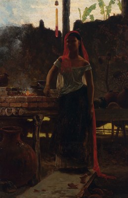 Lot 91 - Andrew W. Warren American, 1823/34-1873 Study...