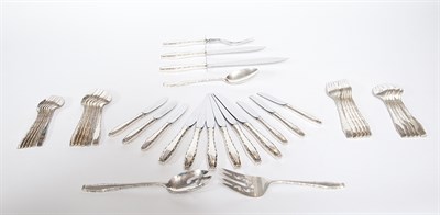 Lot 217 - Lunt Sterling Silver Rapallo Pattern Flatware...