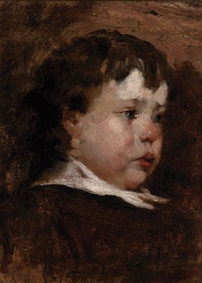 Lot 47 - Attributed to Frank Duveneck Head of a Young...