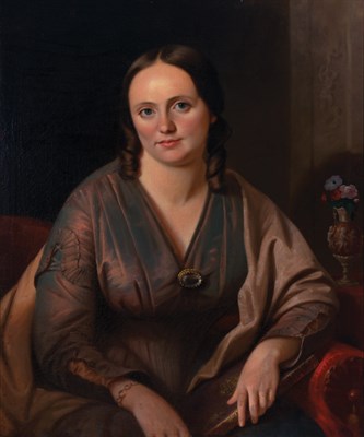 Lot 9 - John F. Francis American, 1808-1886 Portrait...
