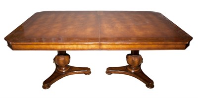 Lot 238 - Neoclassical Style Mahogany Double-Pedestal...