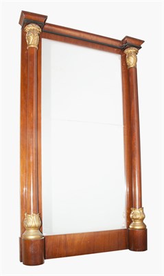 Lot 259 - Empire Style Parcel Gilt Ebonized Mahogany...