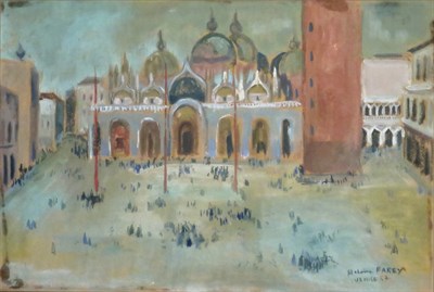 Lot 44 - Helene Farey b. 1909 Venice, 1957 Signed and...